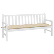 Vidaxl tuinbankkussen 180x50x7 cm oxford stof beige - afbeelding 3