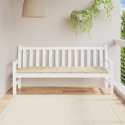 Vidaxl tuinbankkussen 180x50x7 cm oxford stof beige - afbeelding 1