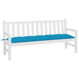 Vidaxl tuinbankkussen 180x50x7 cm oxford stof lichtblauw - afbeelding 3