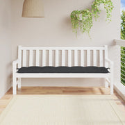 Vidaxl tuinbankkussen 180x50x7 cm oxford stof zwart - afbeelding 1