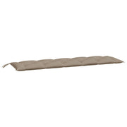 VidaXL Tuinbankkussen 180x50x7 cm oxford stof taupe - afbeelding 2