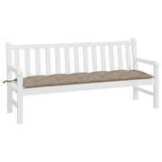 VidaXL Tuinbankkussen 180x50x7 cm oxford stof taupe - afbeelding 3