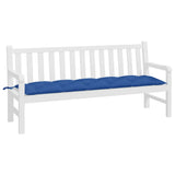 Vidaxl tuinbankkussen 180x50x7 cm oxford stof blauw - afbeelding 3