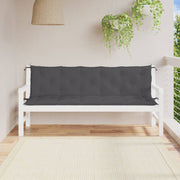 Vidaxl tuinbankkussen 180x(50+50)x7 cm oxford stof antracietkleurig - afbeelding 3