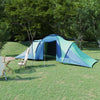 Vidaxl tent 6-persoons blauw en groen