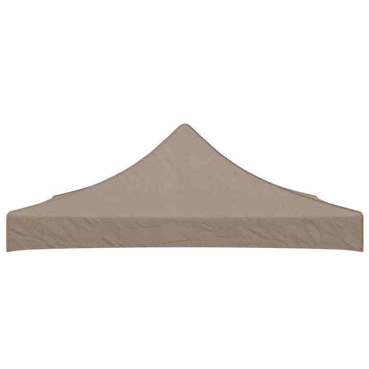 Vidaxl partytentdak 270 g m² 3x3 m taupe