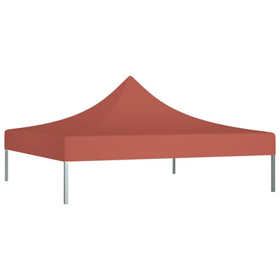Vidaxl partytentdak 270 g m² 3x3 m terracotta