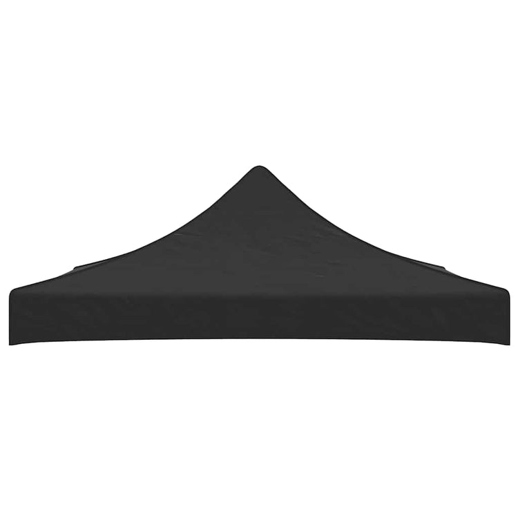 Vidaxl partytentdak 270 g m² 3x3 m zwart