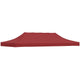Vidaxl partytentdak 270 g m² 6x3 m bordeauxrood