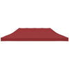 Vidaxl partytentdak 270 g m² 6x3 m bordeauxrood