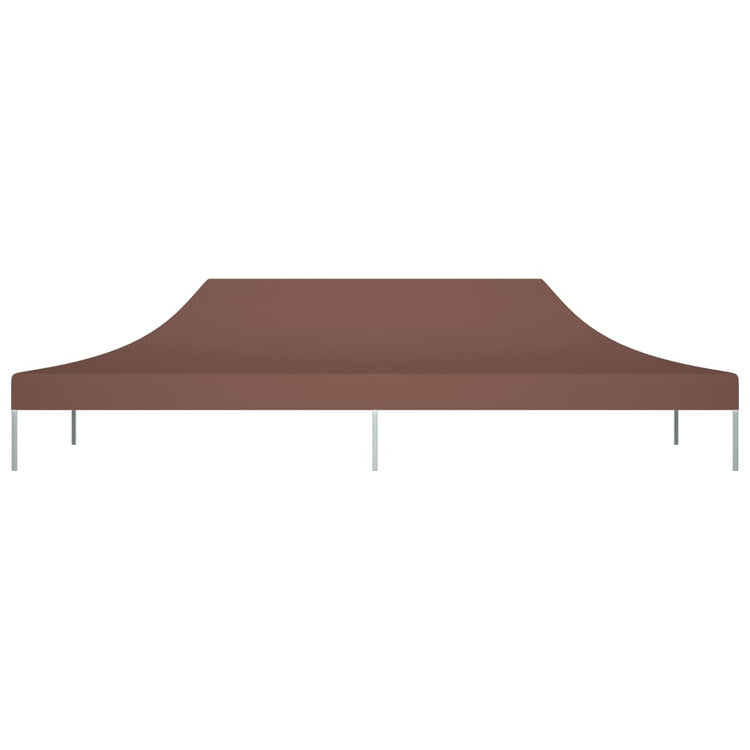 Vidaxl partytentdak 270 g m² 6x3 m bruin