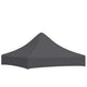 Vidaxl partytentdak 270 g m² 2x2 m antraciet