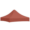 Vidaxl partytentdak 270 g m² 2x2 m terracotta