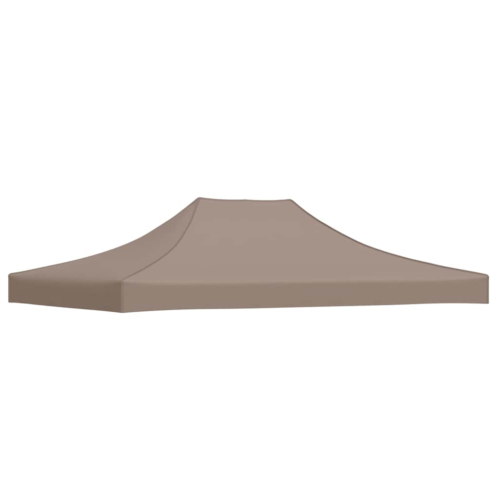 Vidaxl partytentdak 270 g m² 4x3 m taupe