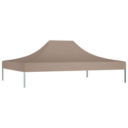 Vidaxl partytentdak 270 g m² 4x3 m taupe - afbeelding 3