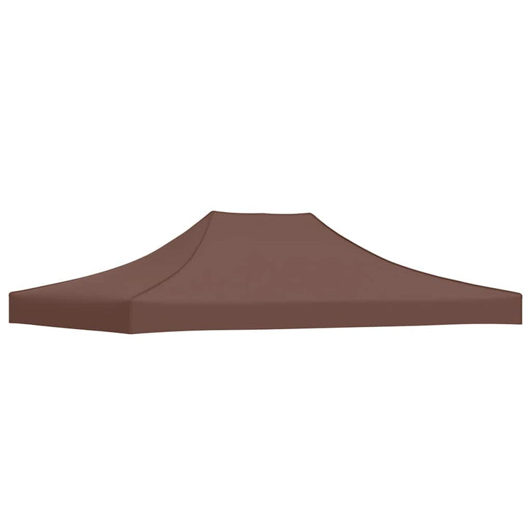 Vidaxl partytentdak 270 g m² 4x3 m bruin