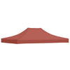 Vidaxl partytentdak 270 g m² 4x3 m terracotta