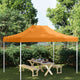 Vidaxl partytentdak 270 g m² 4,5x3 m oranje