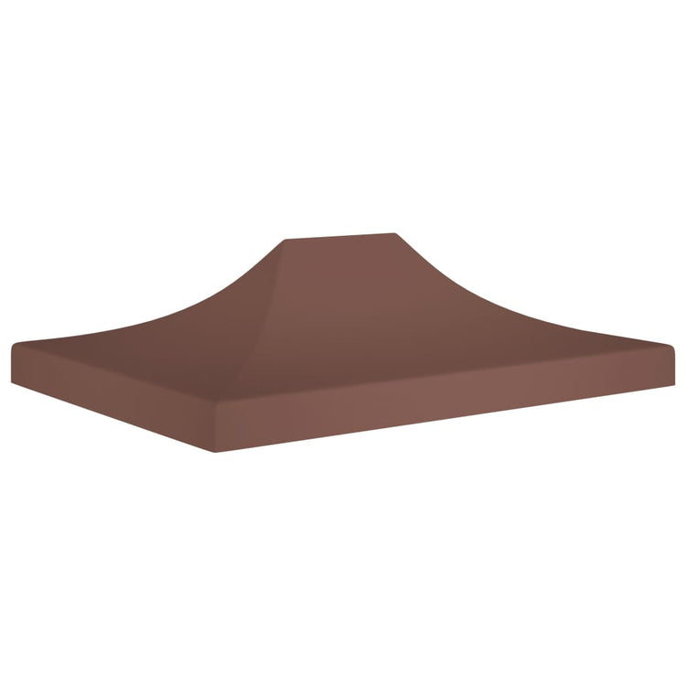 VidaXL Partytentdak 270 g m² 4,5x3 m bruin