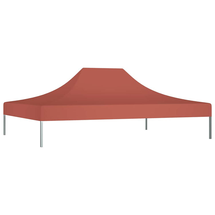 Vidaxl partytentdak 270 g m² 4,5x3 m terracottakleurig