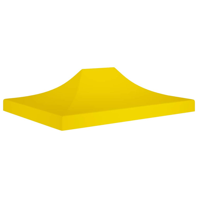 Vidaxl partytentdak 270 g m² 4,5x3 m geel