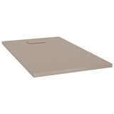 Vidaxl douchebak 120x70 cm smc bruin - afbeelding 2