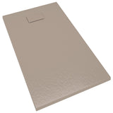 Vidaxl douchebak 120x70 cm smc bruin - afbeelding 3