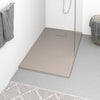 Vidaxl douchebak 120x70 cm smc bruin