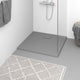 Vidaxl douchebak 80x80 cm smc grijs