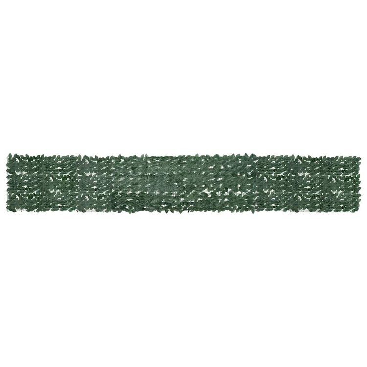 Vidaxl balkonscherm met donkergroene bladeren 500x75 cm