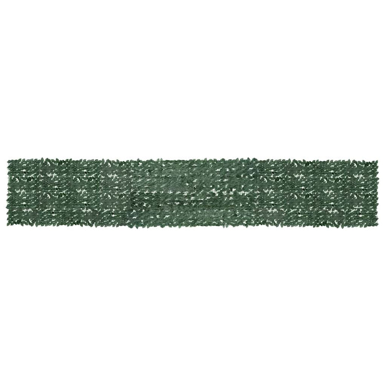 Vidaxl balkonscherm met donkergroene bladeren 600x100 cm