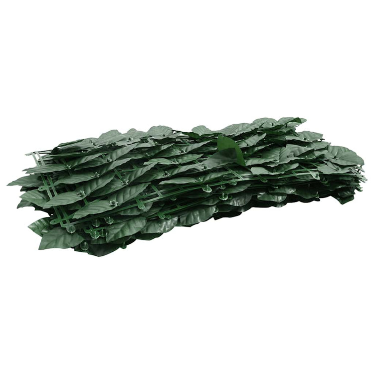 Vidaxl balkonscherm met donkergroene bladeren 500x150 cm