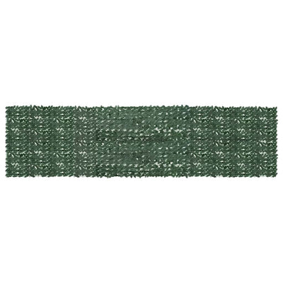 Vidaxl balkonscherm met donkergroene bladeren 600x150 cm
