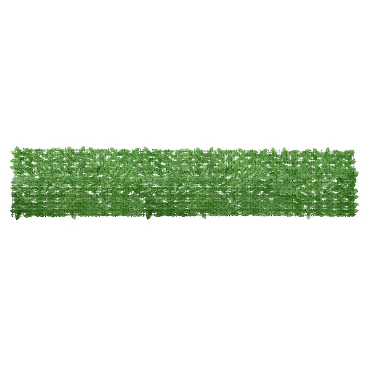 Vidaxl balkonscherm met groene bladeren 400x75 cm