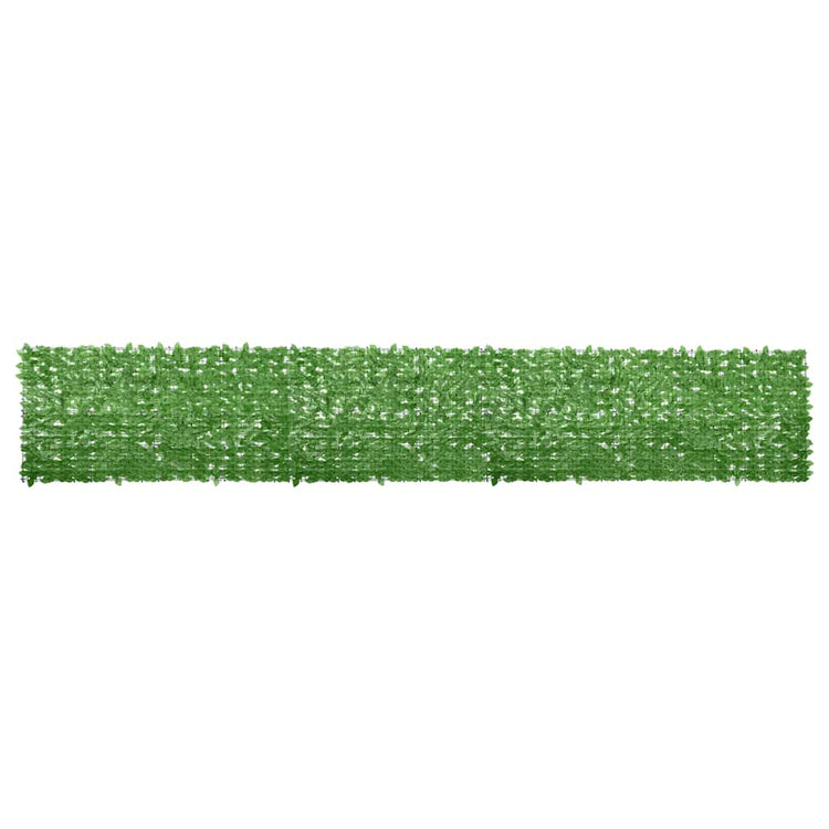 Vidaxl balkonscherm met groene bladeren 600x100 cm