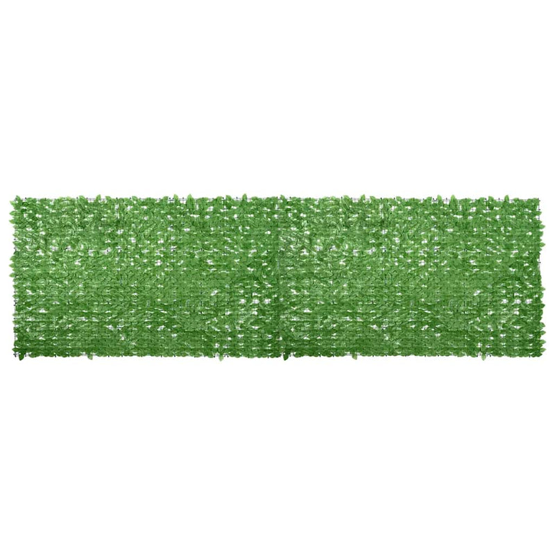 Vidaxl balkonscherm met groene bladeren 500x150 cm