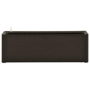 Vidaxl plantenbak hoog met zelfbewateringssysteem 100x43x33 cm mokka - afbeelding 3