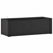 Vidaxl plantenbak hoog zelfbewateringssysteem 100x43x33 cm antraciet - afbeelding 2