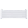 Vidaxl plantenbak verhoogd 100x43x35 cm pp wit
