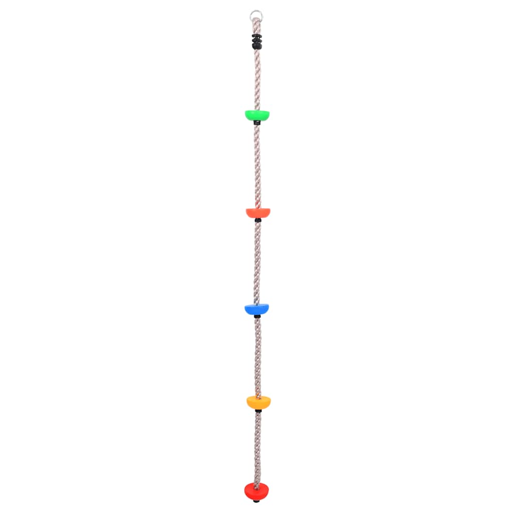Vidaxl klimtouw met schijven 200 cm