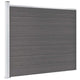 Vidaxl schuttingpaneel 175x146 cm hkc grijs