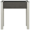 Vidaxl plantenbak verhoogd 75x40x75 cm hkc grijs