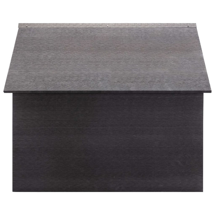 Vidaxl overkapping voor grasmaaier 80x80x70 cm hkc