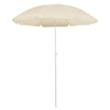 Vidaxl parasol met stalen paal 180 cm zandkleurig