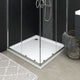 Vidaxl douchebak met noppen 90x90x4 cm abs wit