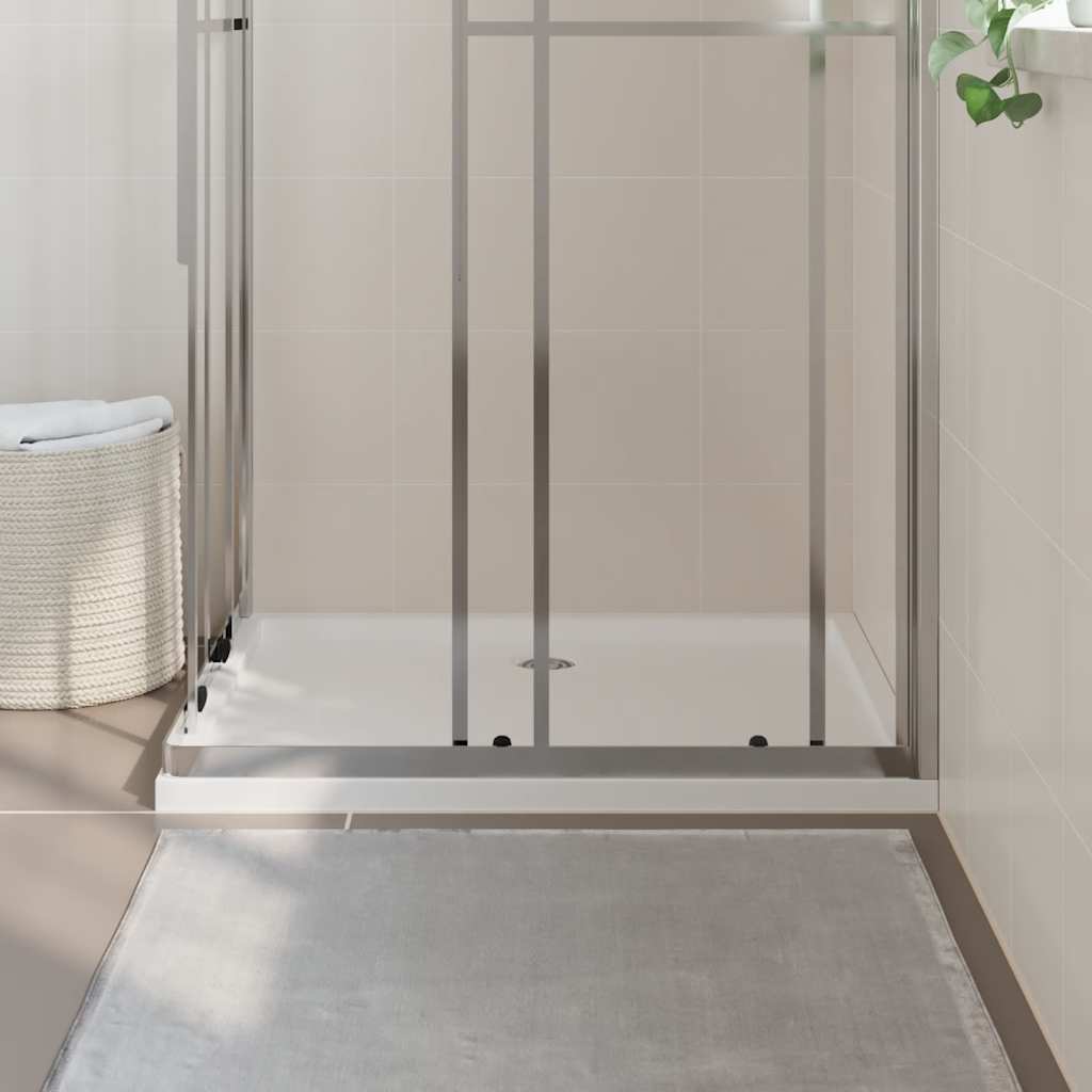 Vidaxl douchebak rechthoekig 80x100 cm abs