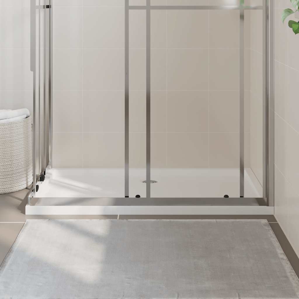 Vidaxl douchebak rechthoekig 70x120 cm abs wit