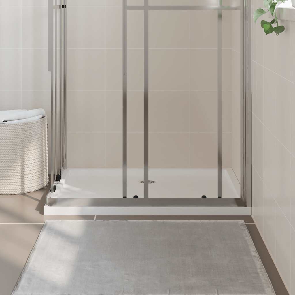 Vidaxl douchebak rechthoekig 70x100 cm abs wit