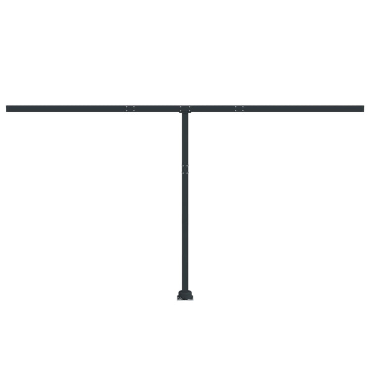VidaXL Luifelpaalset 450x245 cm ijzer antracietkleurig