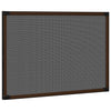 Vidaxl raamhor uitschuifbaar (100-193)x75 cm bruin